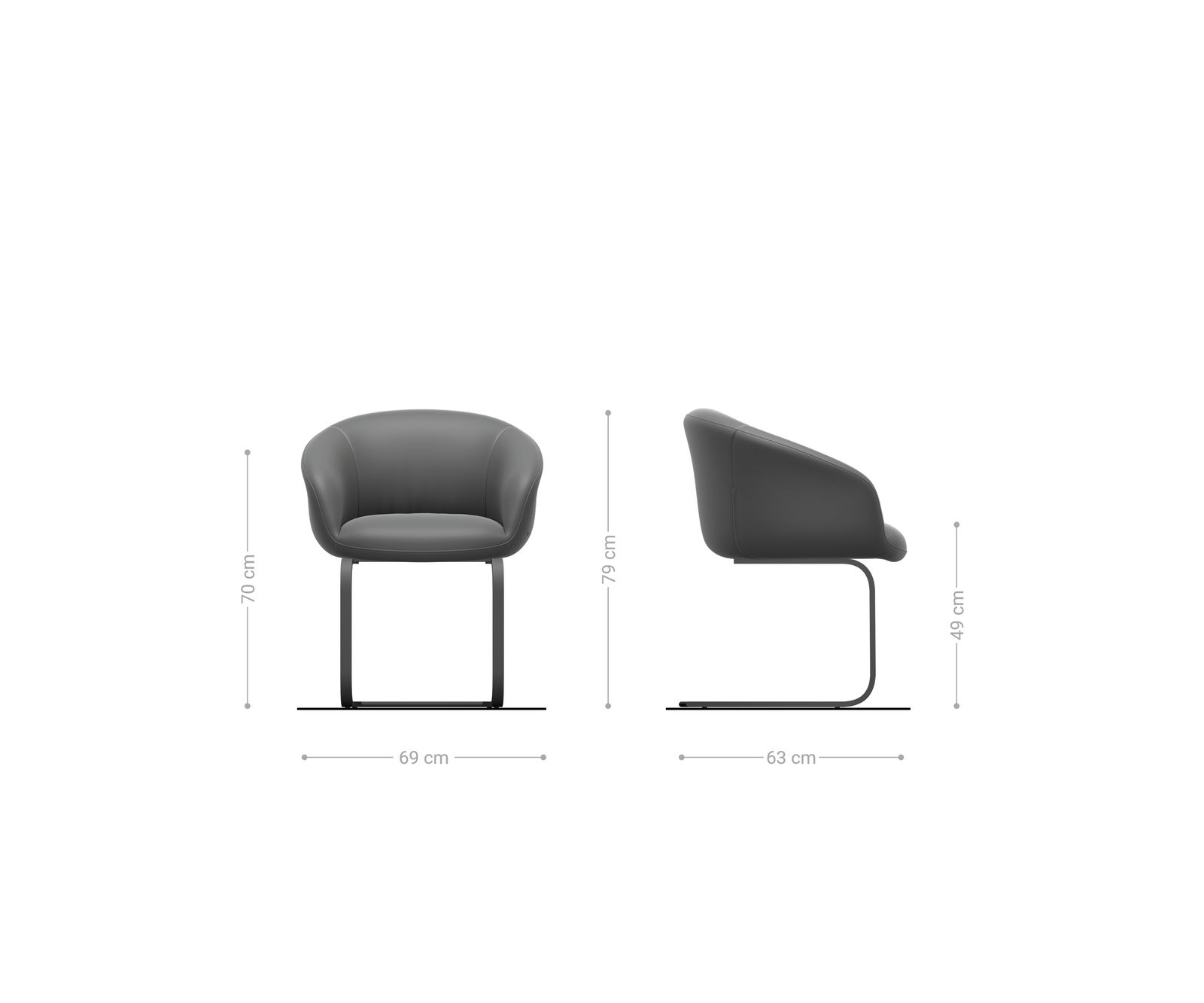 Jedálenská stolička Vinka-Flex s opierkami bouclé mäkký béžová jedálenská stolička plochá biela vrecková pružina - Image 6