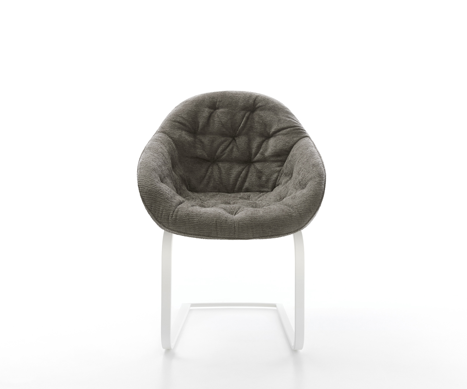 Konzolová podstava Gaio-Flex bouclé mäkký tmavobéžová konzolová podstava plochý biela - Image 2