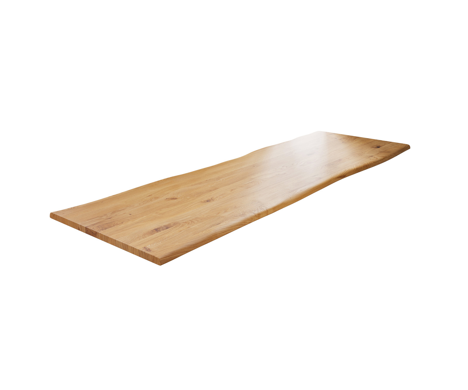 Stolová doska Edge 260x100x2,5-3 dub prírodná Live-Edge