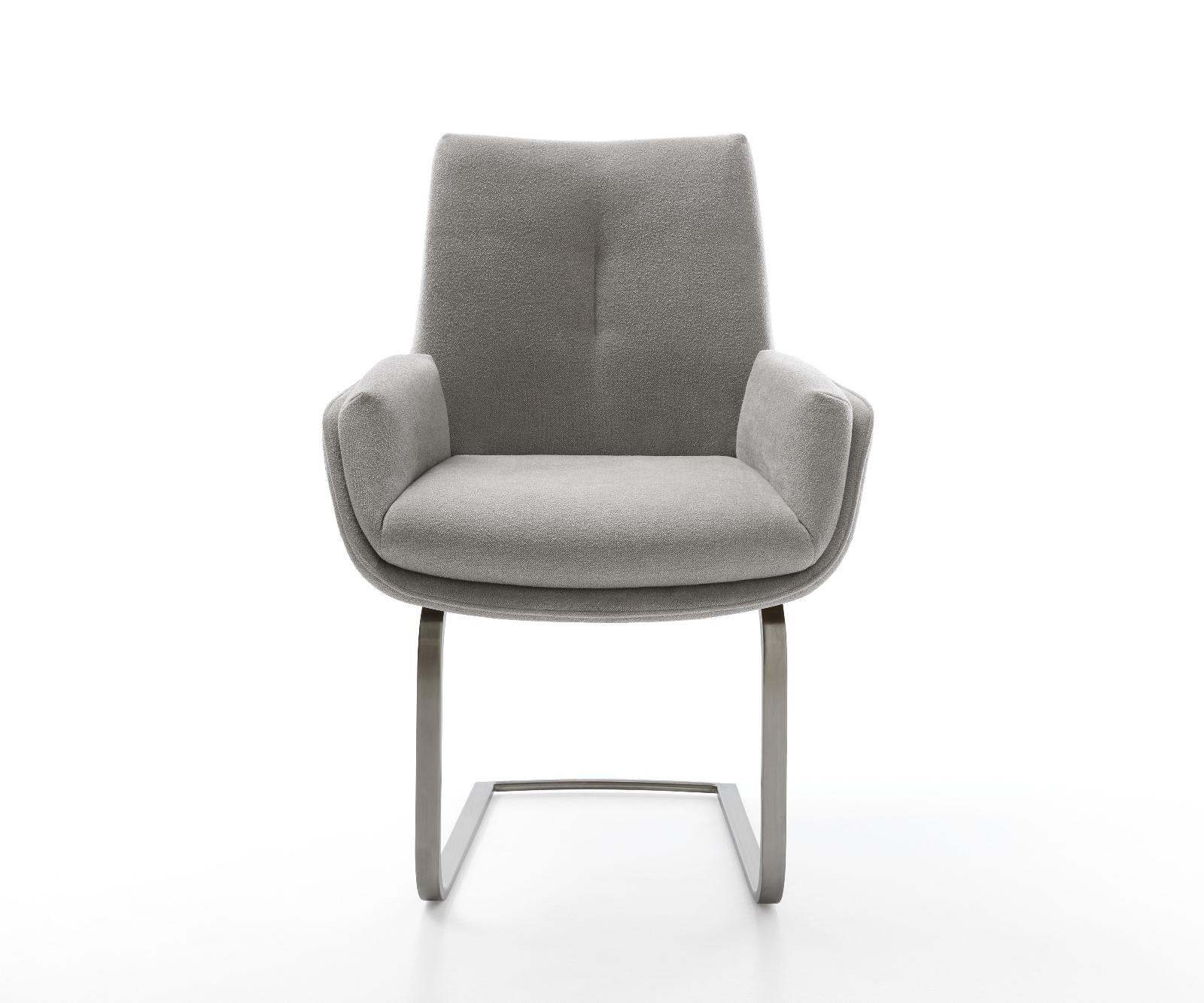 Konzolová podstava Clea-Flex texturovaná látka mäkký sivá konzolová podstava plochý grafit - Image 2