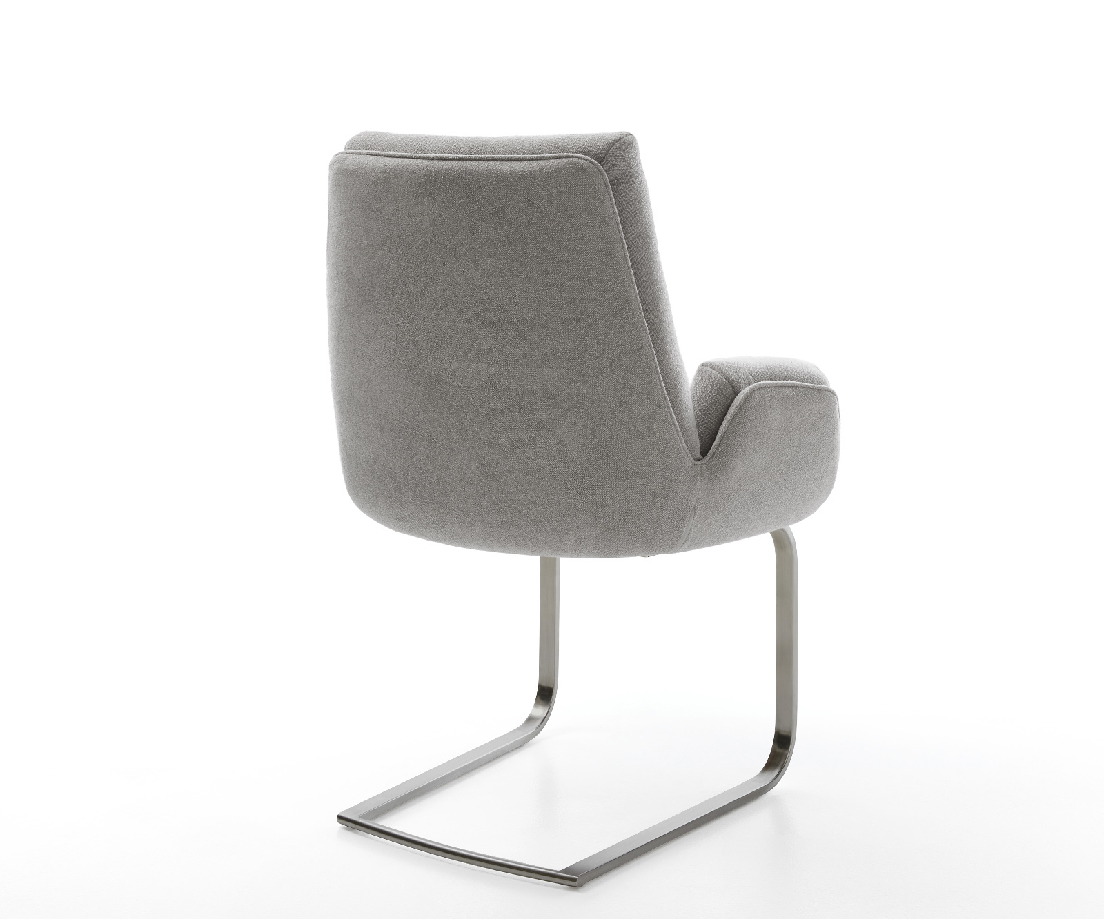 Konzolová podstava Clea-Flex texturovaná látka mäkký sivá konzolová podstava plochý grafit - Image 5