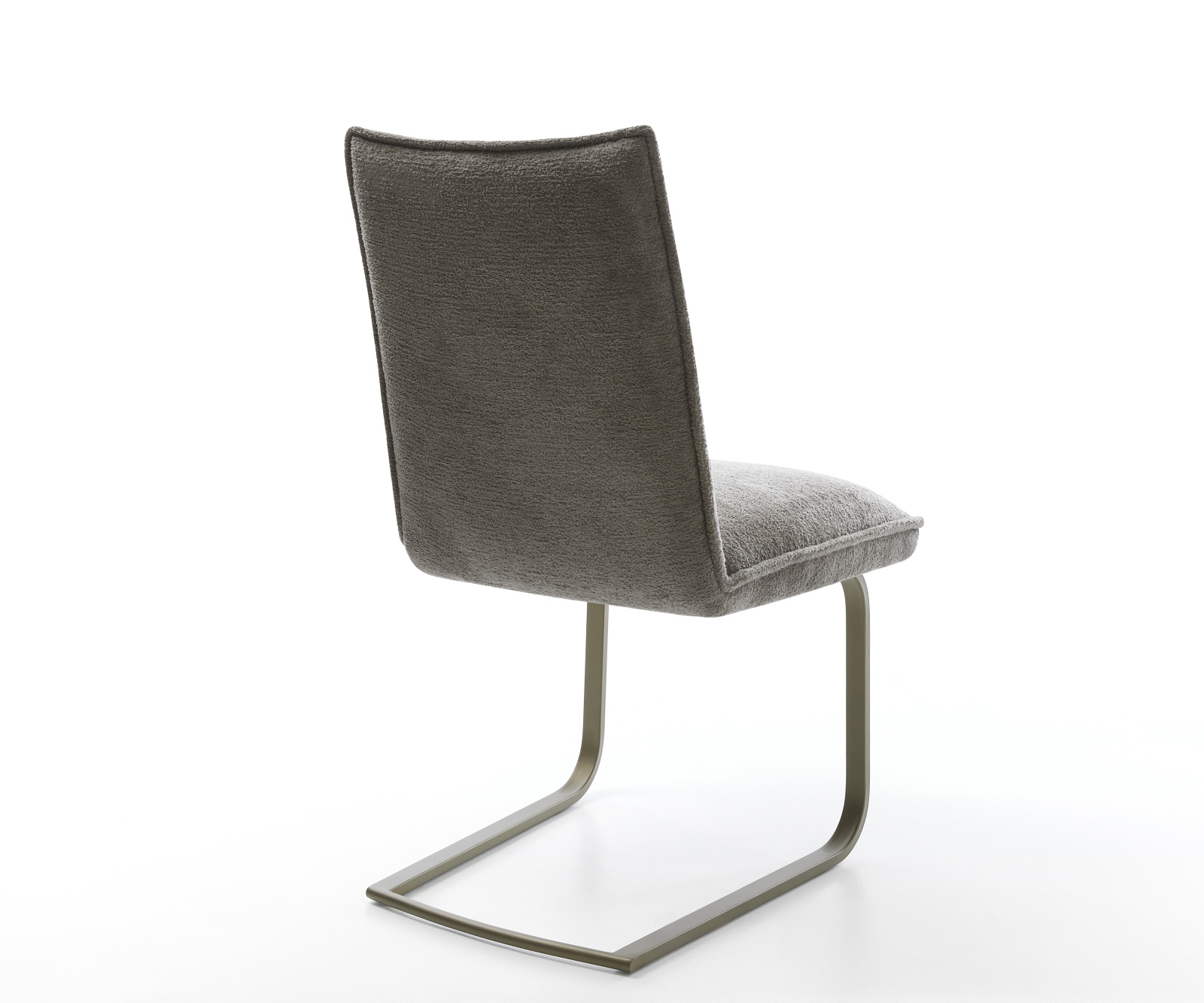 Konzolová podstava Lelio-Flex bouclé mäkký tmavobéžová konzolová podstava plochý titánová farba vrecková pružina - Image 5