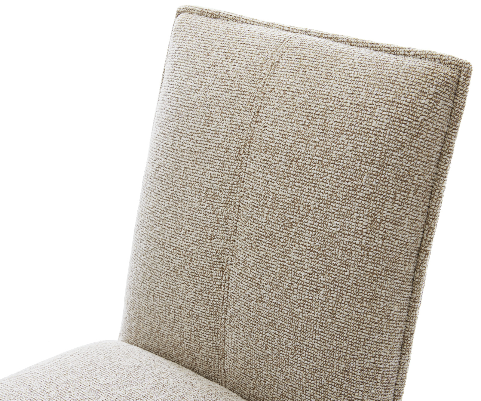 Jedálenská stolička Lelio-Flex tkanina mäkká béžová krížová podstava široká čierna 360° otočný hojdacia funkcia vrecková pružina - Image 4