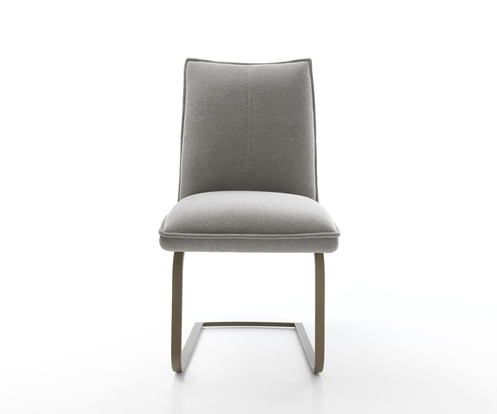 Konzolová podstava Lelio-Flex štruktúrovaná látka mäkký sivá konzolová podstava plochý Titánová farba vrecková pružina - Image 2