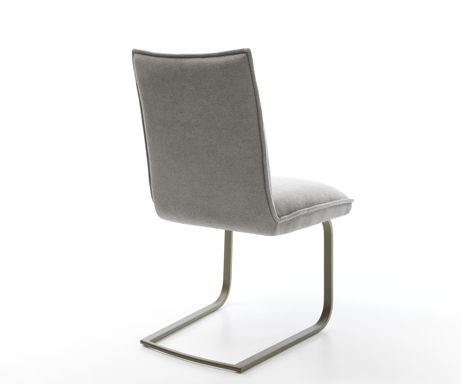 Konzolová podstava Lelio-Flex štruktúrovaná látka mäkký sivá konzolová podstava plochý Titánová farba vrecková pružina - Image 5