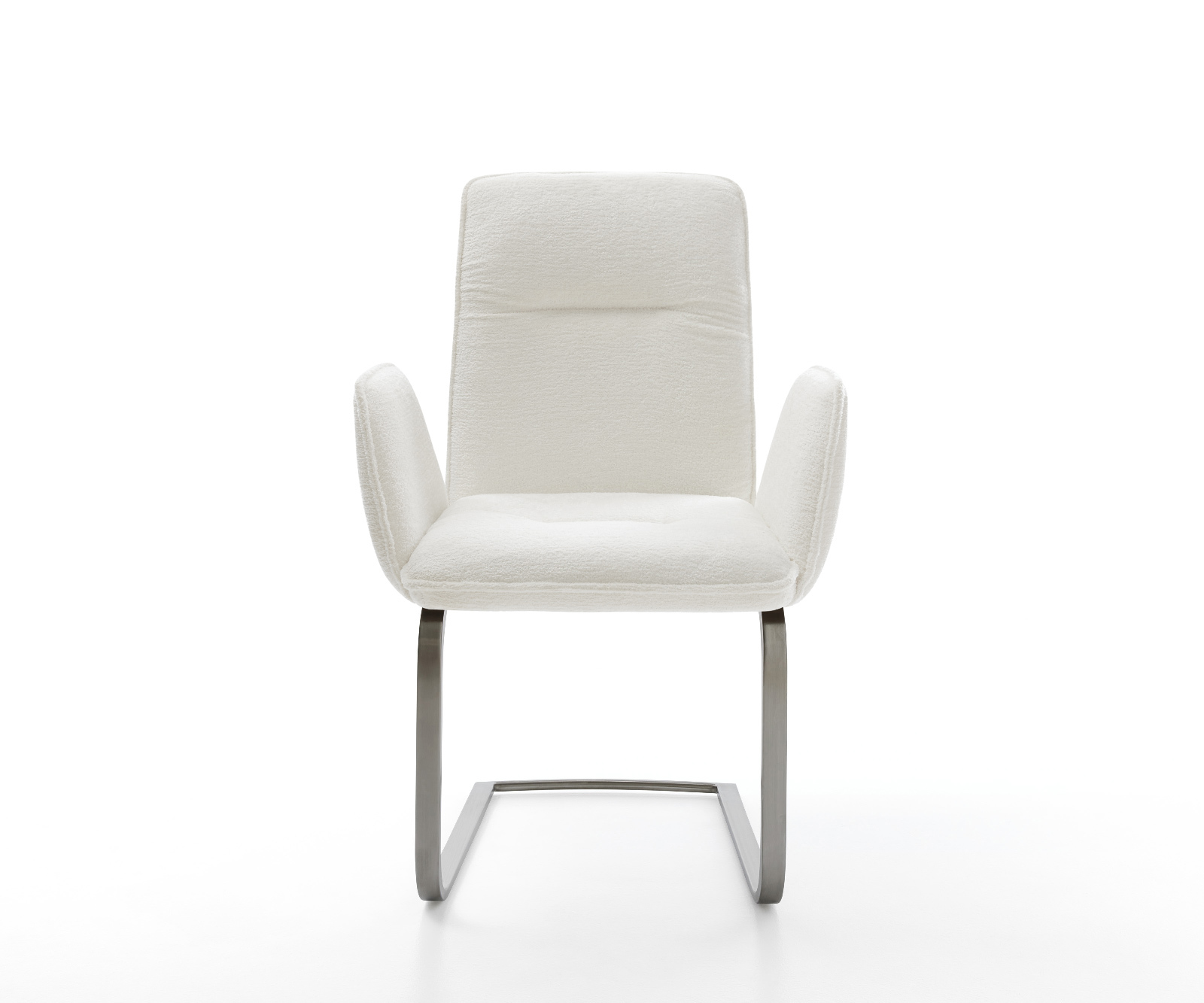 Jedálenská stolička Vinja-Flex bouclé mäkký béžová jedálenská stolička plochý grafit - Image 2