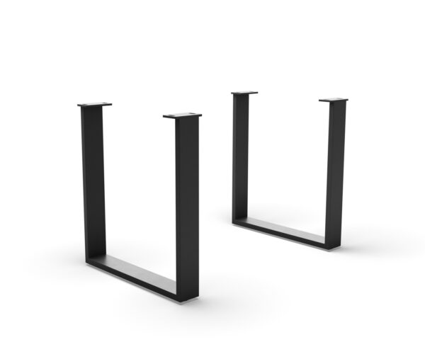 Kovová podstava úzka 2-dielna sada čierna