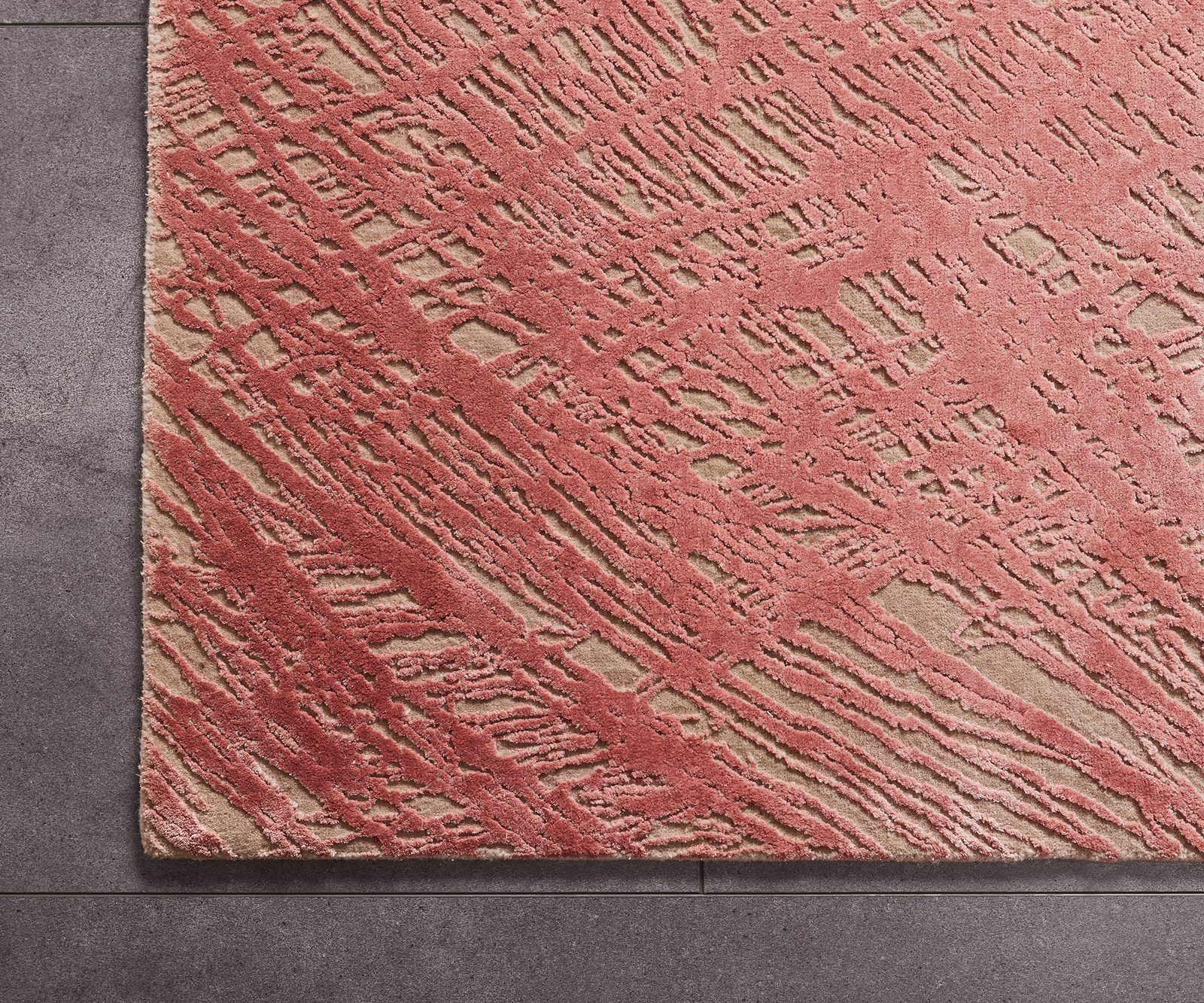 Koberec ručne viazaný Free Verse 240x300 cm červený by Jaipur Rugs - Image 4