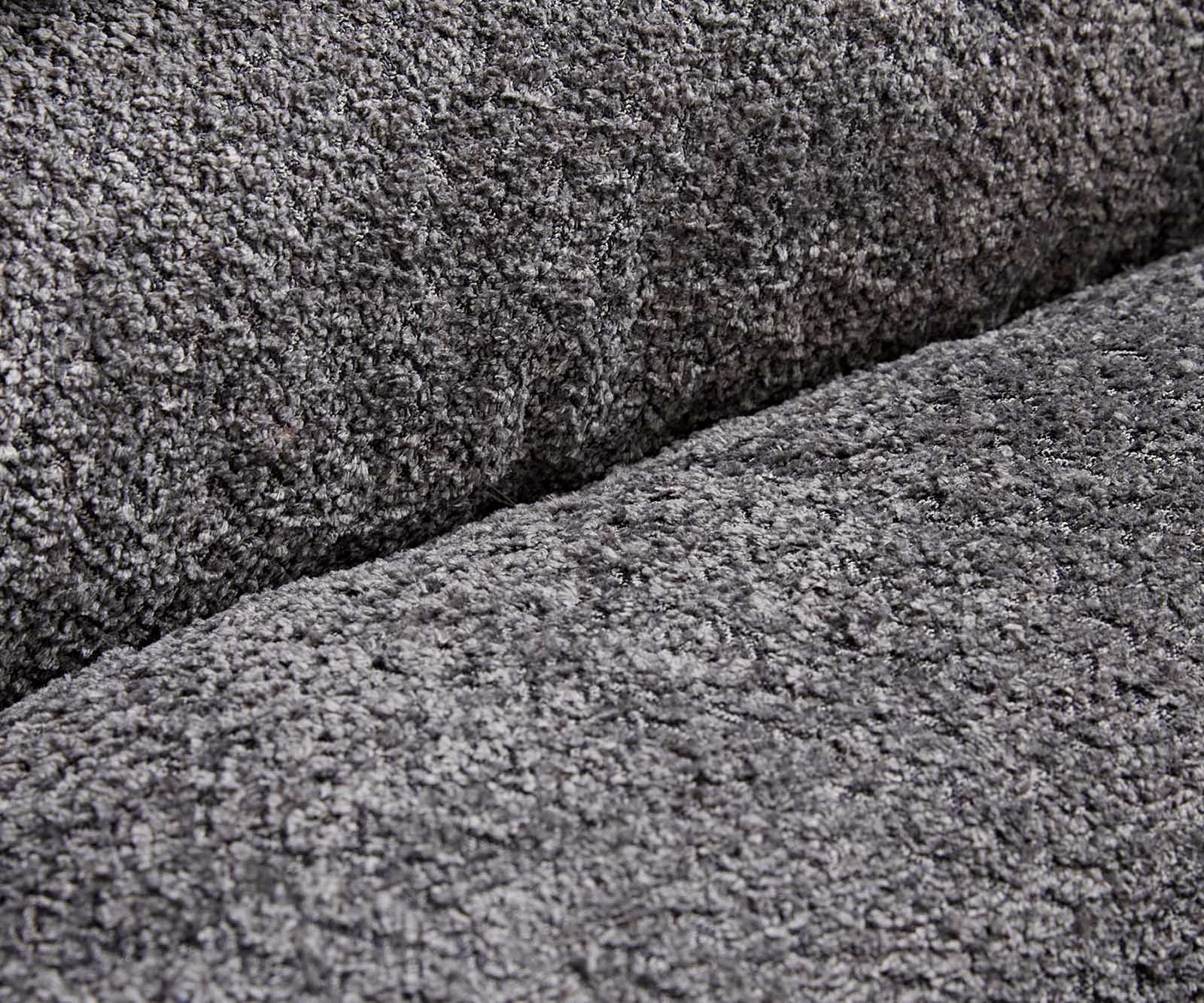 Vzorky látok Flex bouclé sivá
