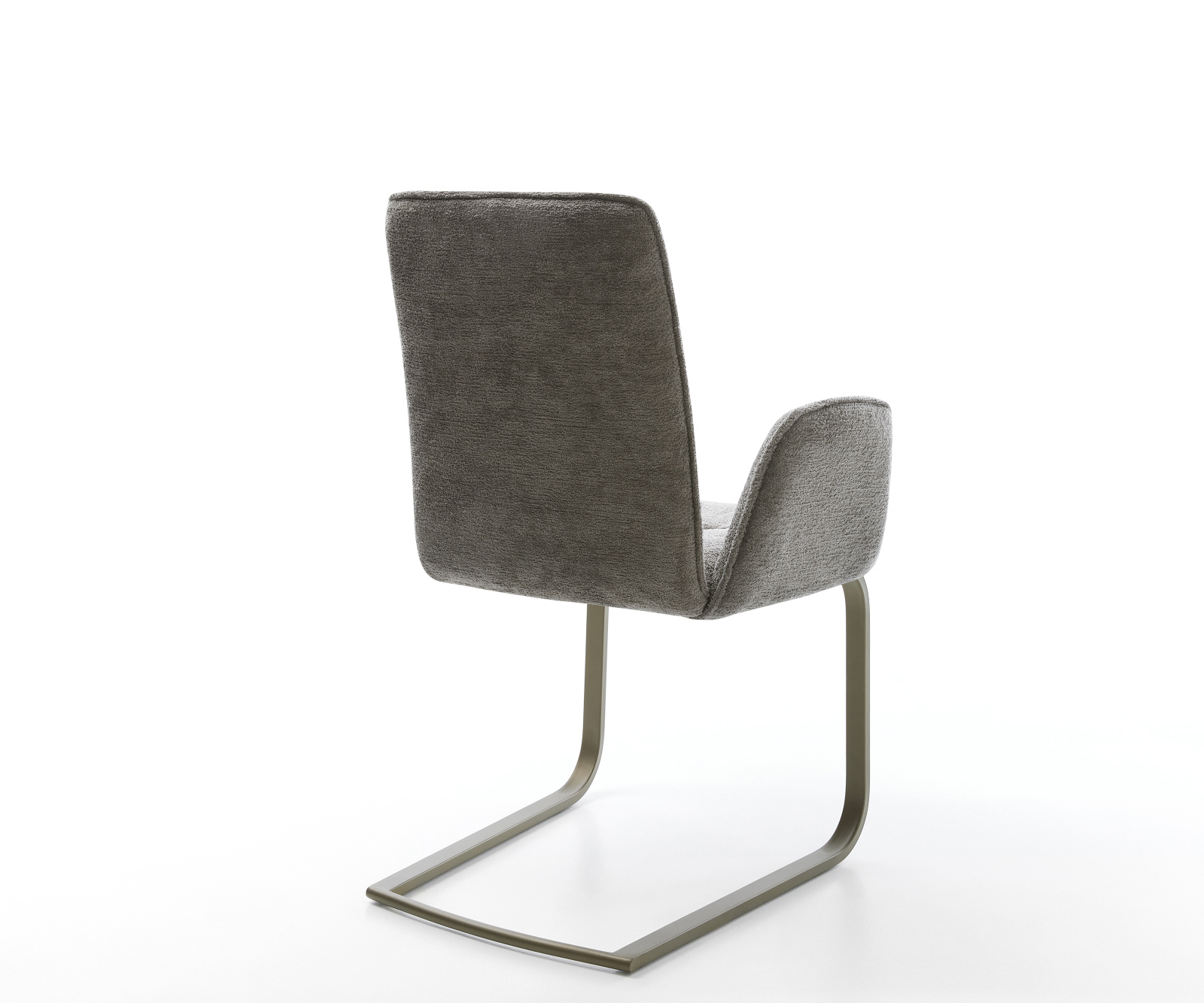 Konzolová podstava Vinja-Flex bouclé mäkký tmavobéžová konzolová podstava plochý titánová farba - Image 5