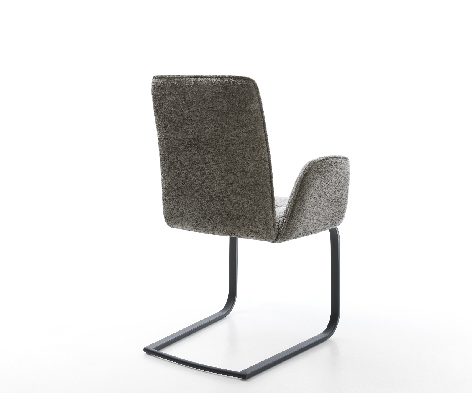 Konzolová podstava Vinja-Flex bouclé mäkký tmavobéžová konzolová podstava plochý čierna - Image 5