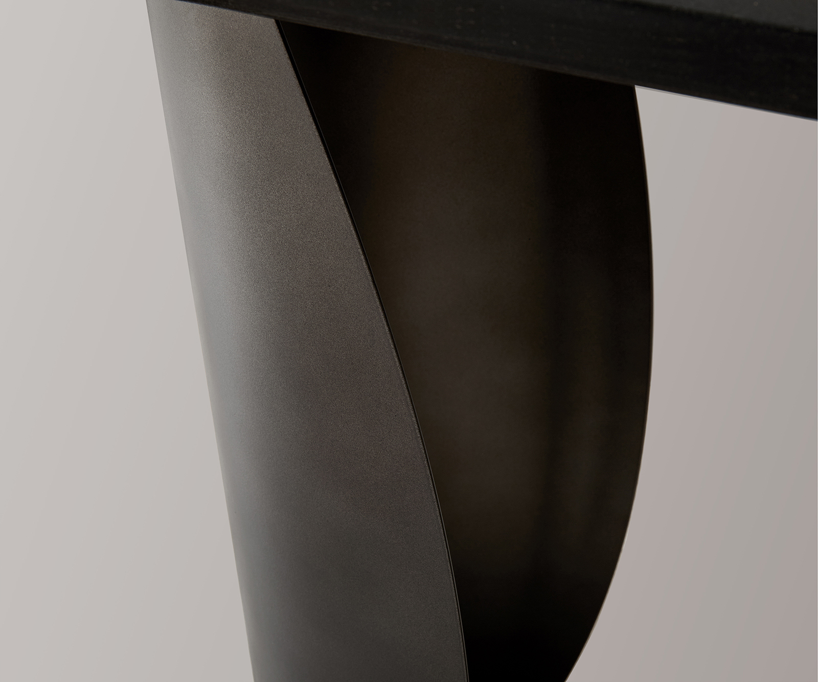 Konzolový stolík Solena 135x40 cm mramor čierna strieborná kov čierna vintage - Image 5