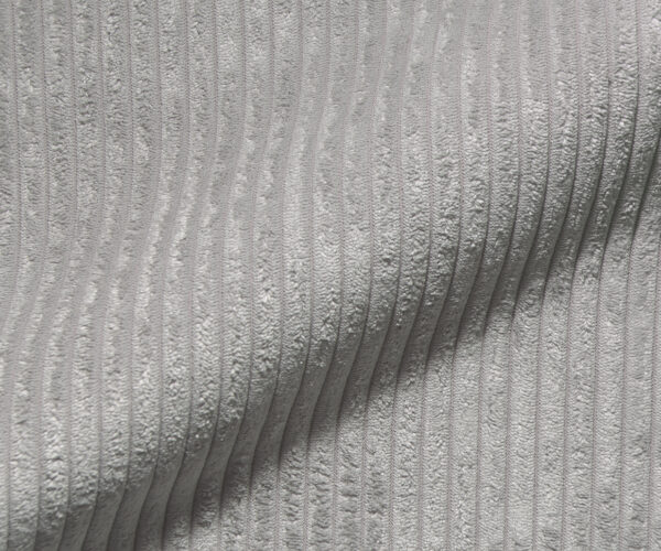 Boxspring posteľ Dream-Well plyšový manšester strieborno sivá 200x200 cm bonellový matrac PU-topper - Image 3
