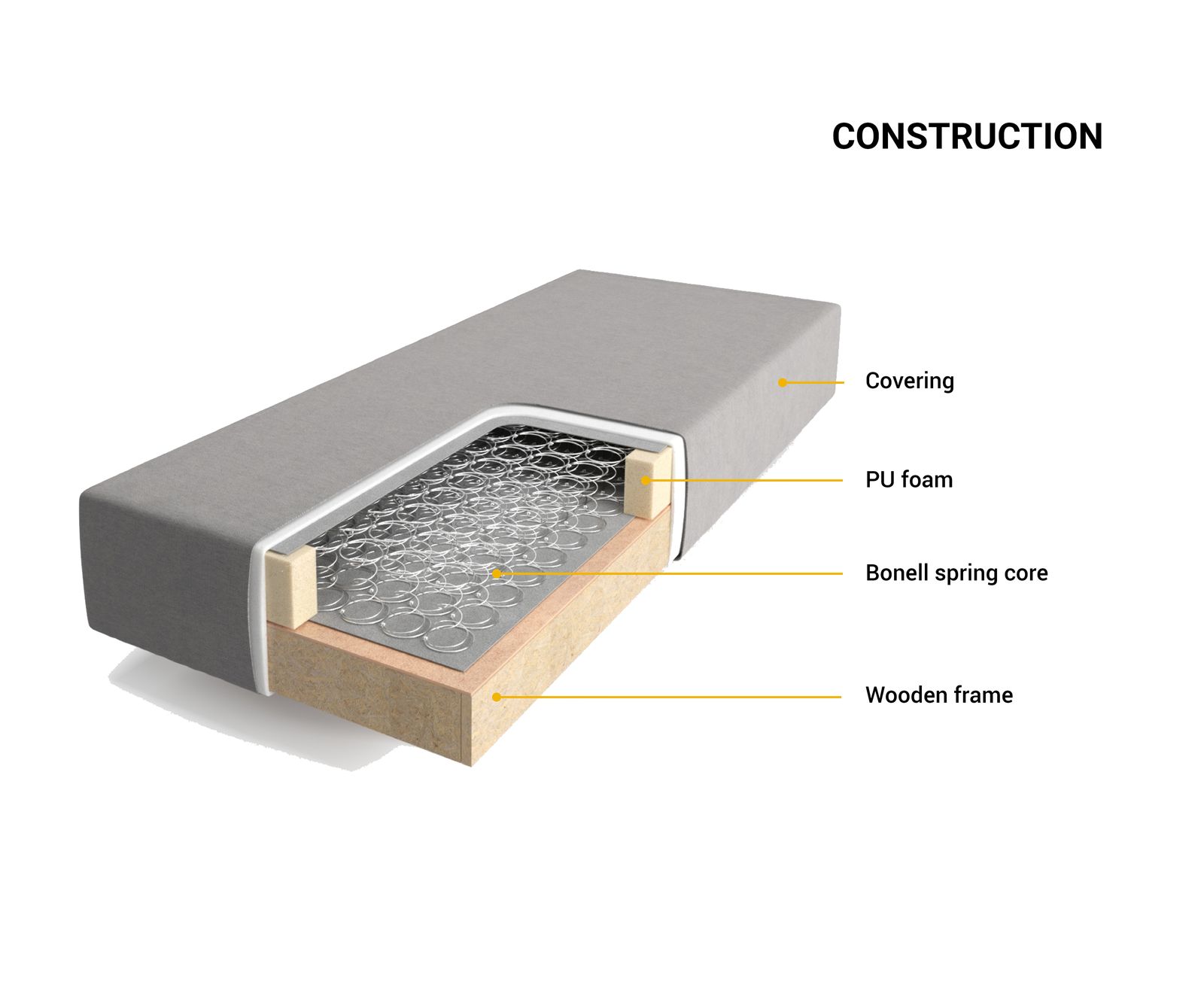 Boxspring posteľ Dream-Great mikrovlákno antracitová vintage 200x200 cm - Image 4