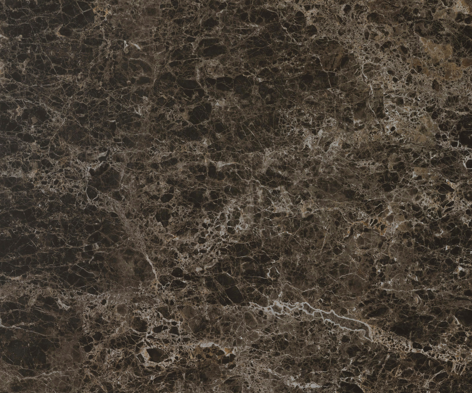 Jedálenský stôl Edge oválny 315×150 cm keramika emperador extra lucidato tmavohnedá parabolický metalická zlatá - Image 3